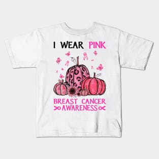 Breast Cancer I Wear Pink For My Friend Sister Personalized Kids T-Shirt